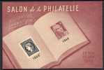 CARTE  ANCIENNE DE FRANCE- SALON DE LA PHILATELIE DE 1946- TRES BELLE FLAMME ILLUSTRÉE DE 1946 AU VERSO- VOIR SCAN - 1940-1949