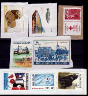 (004) Belgium / France / Portugal  Small Lot On Paper / No Gum / No Cancel   50% Face Value / Valeur Facial  (3,85 Eur) - Andere & Zonder Classificatie