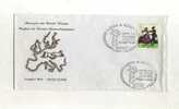 - ALLEMAGNE RFA . TIMBRE EUROPA 1981 SUR ENVELOPPE COMMEMORATIVE . CACHET LANGEN IN HESSEH 24/10/81 - 1981