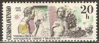 Czechoslovakia 1979 Fine Arts Academy, Bratislava Mi# 2499 ** MNH - Unused Stamps