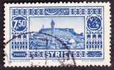 Syrie Obl. N° 211 - Site - ALEP 7.50 Bleu - Gebraucht