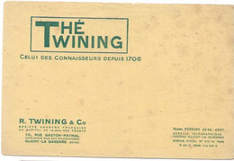 Buvard The Twining - Caffè & Tè