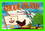 RHODE ISLAND SOUVENIR - RHODE ISLAND RED - VIOLET - MAPLE - STATE FLAG - - Otros & Sin Clasificación