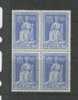 Yvert 114 ** Neuf Sans Charnière MNH Bloc De 4 - Unused Stamps