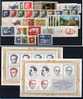 1968  JUGOSLAVIA Full Year  STAMPS PLUS SOUVENIRSHEETS BASE MICHEL NEVER HINGED - Années Complètes