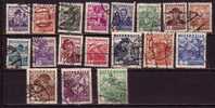 K2568 - AUSTRIA Yv N°441/58 - Used Stamps