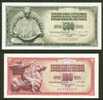 Yugoslavia Banknotes ,2 Pcs; 1X500 Din1981.& 1X100 Din1986 UNC !! - Yougoslavie