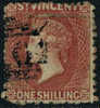 St. Vincent #22 (SG #17) Used 1sh Victoria From 1872 - St.Vincent (...-1979)