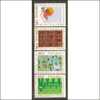 P - PORTUGAL AFINSA 1194/1197 - SÉRIE NOVA SEM GOMA, MNG - Unused Stamps