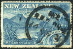 New Zealand #73 (SG #249) Used 2-1/2p Lake Wakitipu Variety From 1898 - Oblitérés