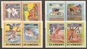 ST VINCENT - 1984 Summer Olympic Games. Scott 765-8. MNH ** - St.Vincent (1979-...)