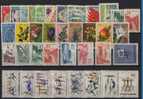 1959  JUGOSLAVIA Full Year STAMPS  BASE MICHEL NEVER HINGED - Annate Complete