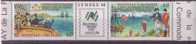 NOUVELLE-CALEDONIE N° 561A** NEUF SANS CHARNIERE  LE TRIPTYQUE - Unused Stamps