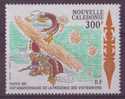 NOUVELLE-CALEDONIE N° 620** NEUF SANS CHARNIERE   CARTE DES ILES ET DRAGON - Unused Stamps