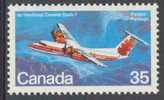 Canada 1981 Mi 817 YT 782 ** De Havilland Canada Dash 7 - Training + Transport Aircraft / Avions D'entraînement - Unused Stamps