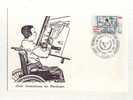 - FRANCE .  FDC ANNEE INTERNATIONALE DES HANDICAPES . CACHET 1ER JOUR  PARIS 7/11/81 - Handicap