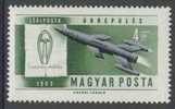 Hungary Ungarn 1962 Mi 1854 A YT 240 Aero **  Space Rocket + Rocket Ziolkowskij / Fusée, Fusée Ziolkowskij - Ongebruikt