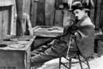 H-CC-55  ^  #  World-famous Humorous Movie Master Actor  , Charlie Chaplin ( Postal Stationery , Articles Postaux )) - Schauspieler