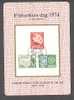 Norway Frimerkets Dag Day Of Stamp Jour De Timbre Tag Der Briefmarke Card 1974 UPU Weltpostverein - Altri & Non Classificati