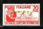 1949 - 13° FIERA DEL LEVANTE -  CAT. SASS. N°51  * - VAL. CAT. 8.00 € - Nuovi