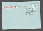 Sweden Postal Stationery Ganzsache Aerogram Par Avion Flygpost 1972 FDC Cover Nils Holgersson Zeppelin Cancel - Postwaardestukken