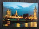 CPSM ANGLETERRE-London-Floodlit View Of The Houses Of Parliament - Houses Of Parliament