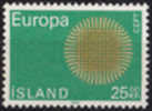 Islanda 1970 Europa 1 Vl  Nuovo - 1970