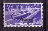 1953 - MILLE MIGLIA -  CAT. SASS. N° 165  **  VAL. CAT. 3.00€ - Mint/hinged