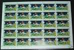 WORLD CUP 1982 ENGLAND ST. VINCENT SHEET OF 25 MNH - St.Vincent (1979-...)