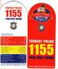 MARQUE PAGES THAILANDE - TOURIST POLICE 1155 YOUR FIRST FRIEND - Polizia