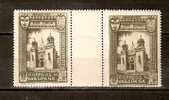 SPAIN 1930 10c GUTTER PAIR MNH - Nuevos