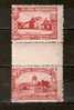 SPAIN 1930 25c GUTTER PAIR MNH - Unused Stamps