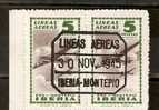SPAIN 1945 PRO MONTERIA  IBERIA PAIR  #3 - Used Stamps