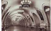 Zs1901 Chemin De Fer Metro Kiev Ukraine Metro Station Kaganovici Not Used PPC Good Shape - Subway