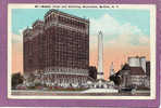Statler Hotel And McKinley Monument, Buffalo, NY.  1910-20s - Buffalo