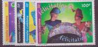 NOUVELLE-CALEDONIE N°808/811** NEUF SANS CHARNIERE  TIMBRES DE SOUHAITS - Neufs