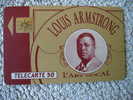 F229 - LOUIS ARMSTRONG - 50 SO3 - "1" Sans Barre - 1991
