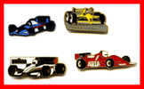 Lot 4 Pin's VOITURES F1 - F1