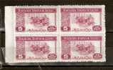 SPAIN IMPERIAL  SIN VALOR 5c BL4 MNH - Revenue Stamps