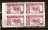 SPAIN IMPERIAL  SIN VALOR 5c BL4 MNH - Fiscale Zegels