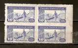 SPAIN IMPERIAL  SIN VALOR 10c BL4 MNH - Vignettes De La Guerre Civile