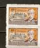 SPAIN 1945 HUERFANOS DE TELEGRAFOS OV. MELILLA PAIR MNH - Telegrafen