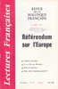 Lectures Françaises 180 Avril 1972 Henri Coston Revue De La Politique Française - Politique