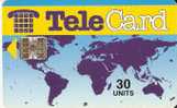 TARJETA DE PAKISTAN DE 30 UNITS   TELECARD - Pakistán