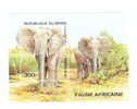 Benin 1995 Wild Animals Elephant S/S MNH - Eléphants