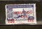 SPAIN RURAL OV. HABILITADO & NEW VALUE 5 PARA RED - Military Service Stamp