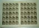 SPAIN 1930 5c FULL SHEET OF 50 STAMPS MH-MNH - Ungebraucht