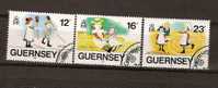 Guernesey Guernsey Cept 1989 Yvertn° 451-53 (°) Used Oblitéré - 1989
