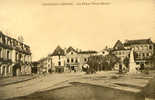 CHÂTEAU-CHINON - La Place Notre-Dame, Animation Avec Véhicule - TBE, Carte Petit Format Neuve, Sépia, 2 Scans - Chateau Chinon