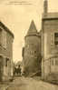 CHÂTEAU-CHINON - La Vieille Tour, Rue De La Paix Avec Un Attelage - TBE, Carte Petit Format Neuve, Sépia, 2 Scans - Chateau Chinon